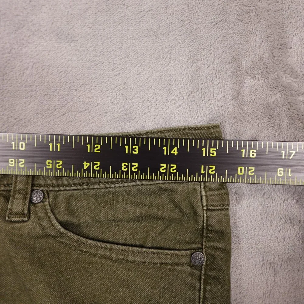 Prana Kara‎ jean fitted low rise women's 4/27 cargo green
